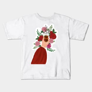 Arabic tea / shai / chai Kids T-Shirt